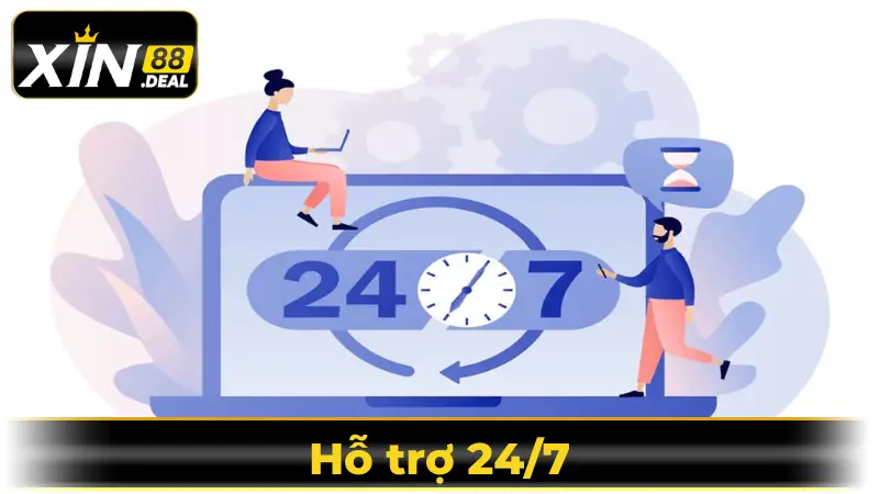 Hỗ trợ 24/7